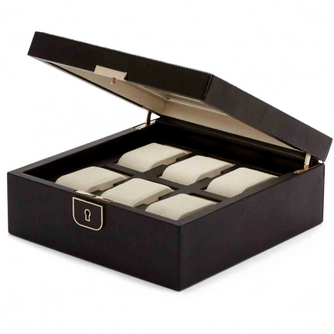 Bote Montre Wolf 1834 - Palermo 6 Pcs Watch Box