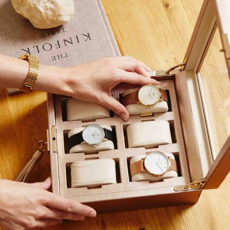 Bote Montre Wolf 1834 - Palermo 6 Pcs Watch Box