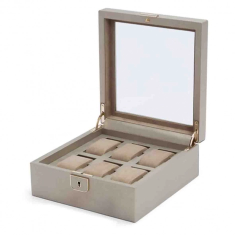 Bote Montre Wolf 1834 - Palermo 6 Pcs Watch Box