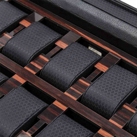 Boite Montre Wolf 1834 - Roadster 10 Pcs Watch Box w/ Drawer