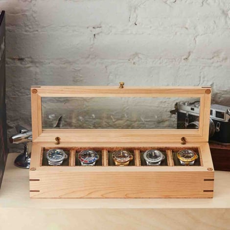 Boite Montre Wolf 1834 - Vintage 5 Pcs Watch Box