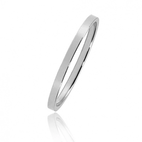 Bonheur en platine large de 1.5 mm