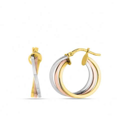 Boucle d'oreille or