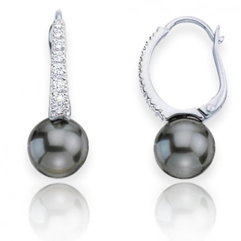 Boucle perle de Tahiti - 8.5 mm-Olivia- ref B16910