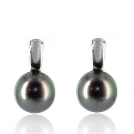 Boucle perle de Tahiti - 8-8.5 mm-Marisa- ref B12750G