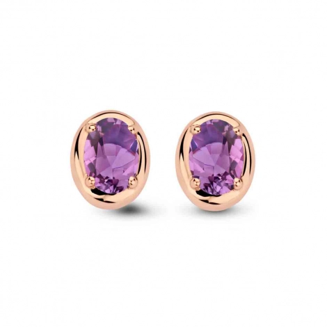 Boucles d'oreilles Amethyste - One More