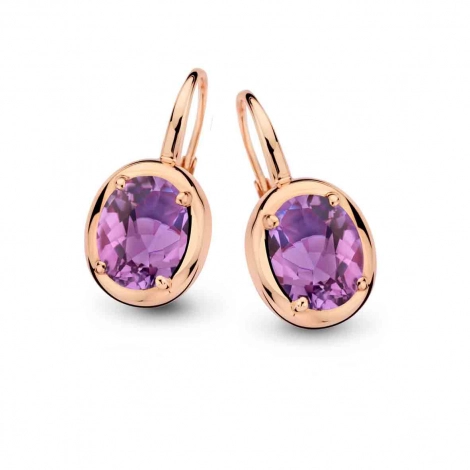 Boucles d'oreilles amthyste - One More