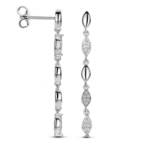 Boucles d'oreilles argent - Oxydes - Naiomy à combiner