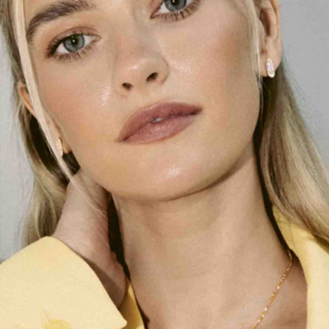 Boucles d'oreilles argent - plaqu or jaune oxydes - Naiomy