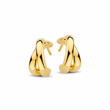 Boucles d'oreilles argent - plaqu or  -Naiomy  combiner