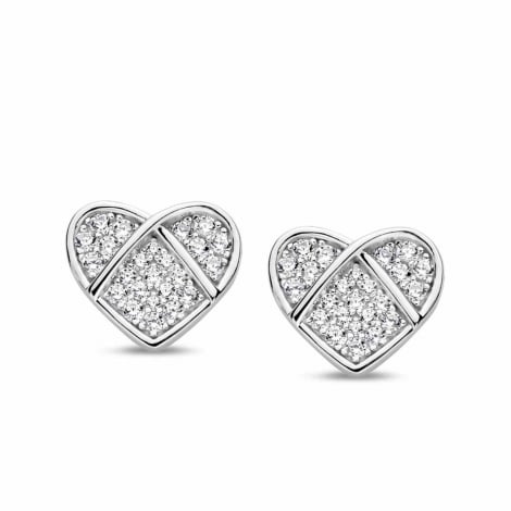 Boucles d'oreilles argent serti d'oxydes - Naiomy  combiner