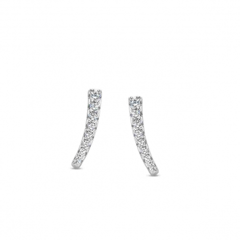 Boucles d'oreilles argent serties d'oxydes - Naiomy  combiner
