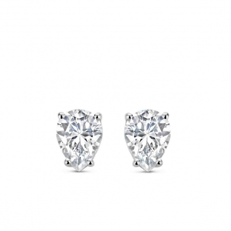 Boucles d'oreilles argent serties d'Oxydes - Naiomy