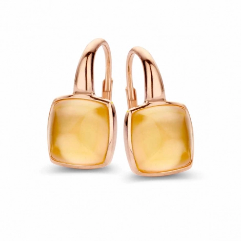 Boucles d'oreilles Citrine One More