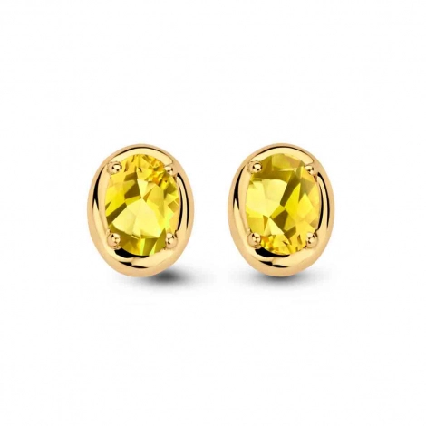 Boucles d'oreilles Citrine- One More