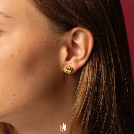 Boucles d'oreilles Citrine- One More