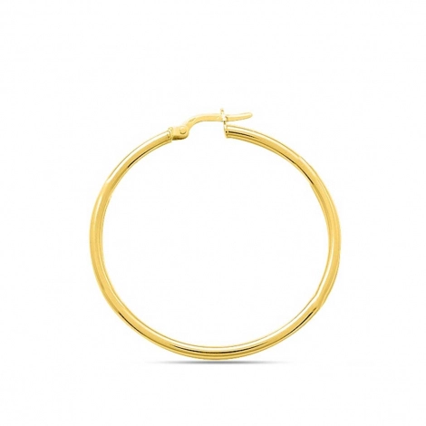 Boucles d'oreilles croles 35 mm - Fil 2 mm