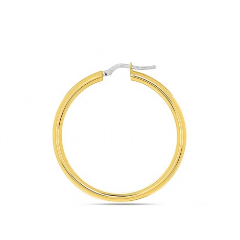 Boucles d'oreilles croles 35 mm - Fil 3 mm