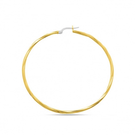 Boucles d'oreilles croles 40 mm - Fil 2 mm
