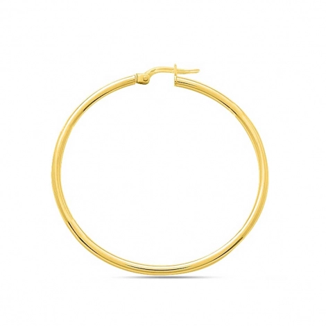 Boucles d'oreilles croles 40 mm - Fil 2 mm