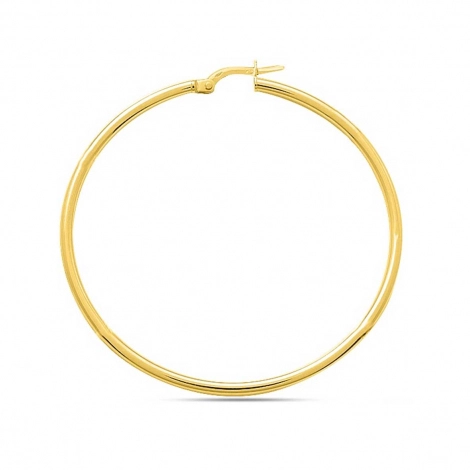 Boucles d'oreilles croles 50 mm - Fil 2 mm