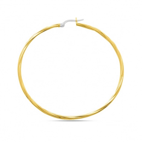 Boucles d'oreilles croles 50 mm - Fil 2 mm