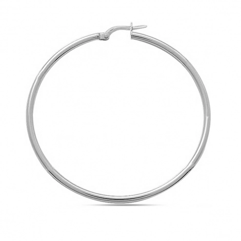Boucles d'oreilles croles 55 mm - Fil 2 mm