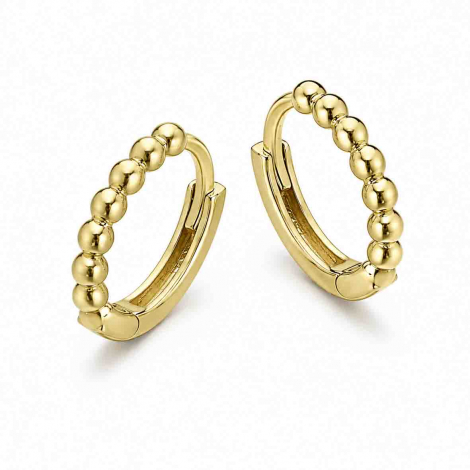 Boucles d'oreilles Cr�oles boules � combiner