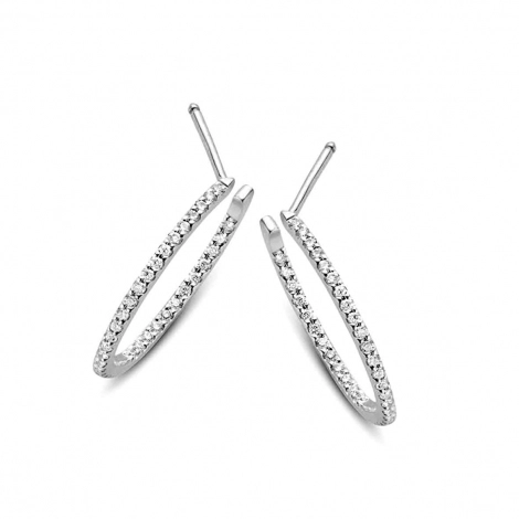 Boucles d'Oreilles Croles Diamants 