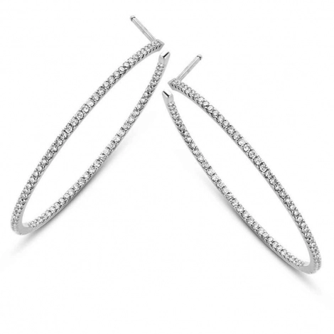 Boucles d'Oreilles Croles Diamants 