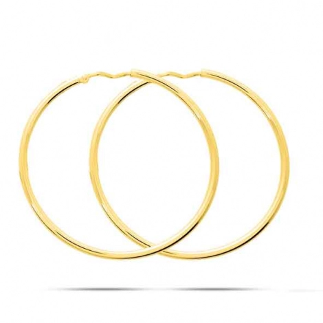 Boucles d'oreilles Croles Systme Vector 35 mm - Fil 1.8 mm