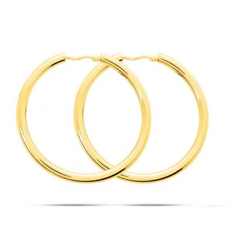 Boucles d'oreilles Croles Systme Vector 35 mm - Fil 3.5 mm