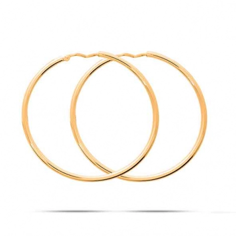 Boucles d'oreilles Croles Systme Vector 40 mm - Fil 1.5 mm
