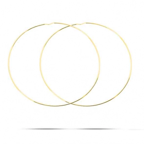 Boucles d'oreilles Croles Systme Vector 50 mm - Fil 1 mm