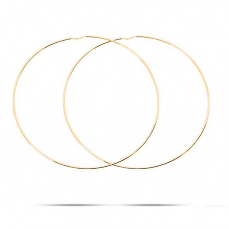 Boucles d'oreilles Croles Systme Vector 50 mm - Fil 1 mm