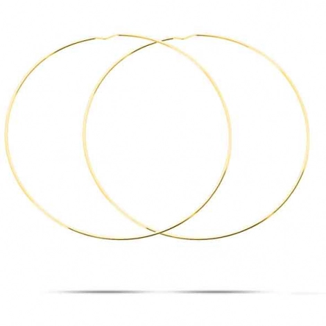 Boucles d'oreilles Croles Systme Vector 60 mm - Fil 1 mm