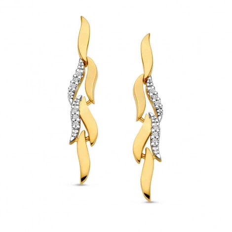 Boucles d'Oreilles Diamants