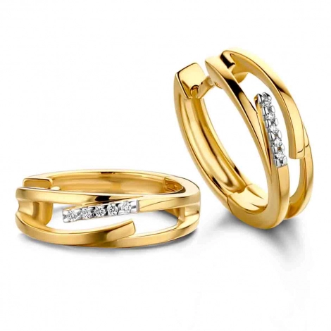 Boucles d'oreilles Diamants