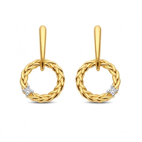 Boucles d'Oreilles Diamants
