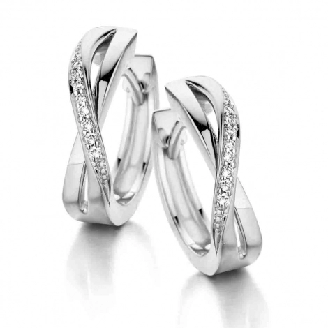 Boucles d'oreilles Diamants