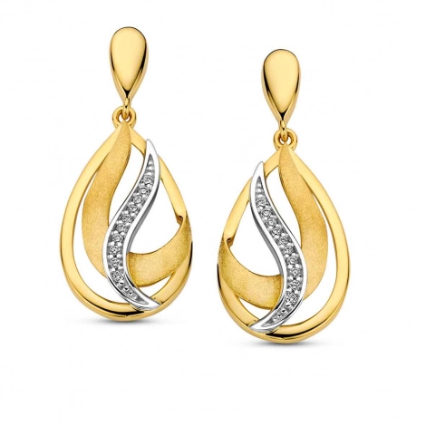 Boucles d'Oreilles Diamants