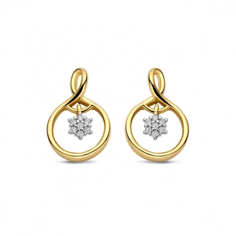 Boucles d'Oreilles Diamants