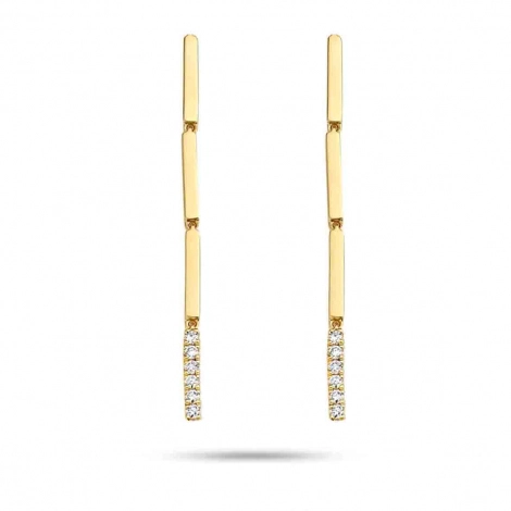 Boucles d'Oreilles Diamants