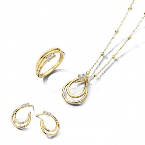 Boucles d'oreilles diamants