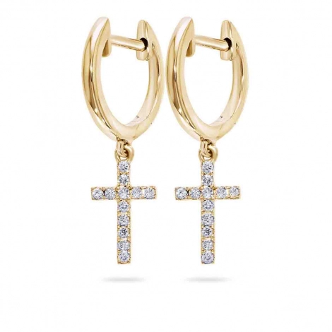 Boucles d'Oreilles Diamants