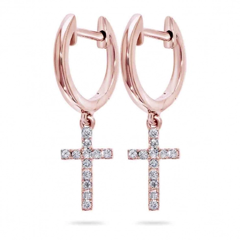 Boucles d'Oreilles Diamants