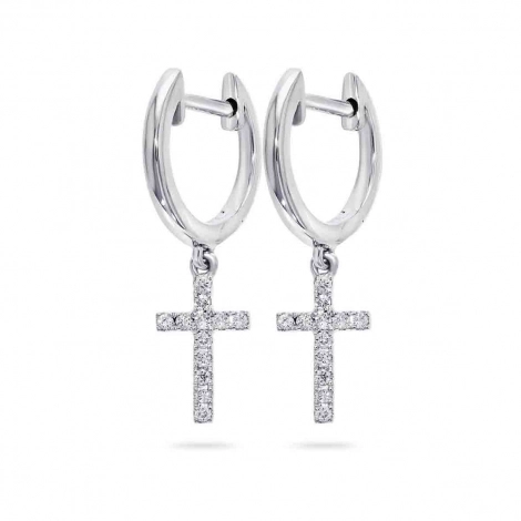 Boucles d'Oreilles Diamants