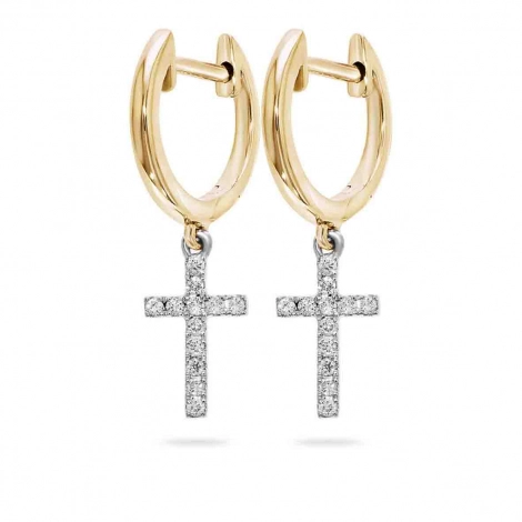 Boucles d'Oreilles Diamants
