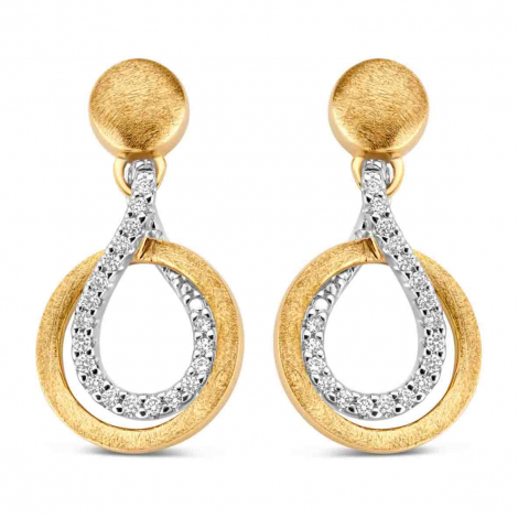 Boucles d'oreilles Diamants à combiner