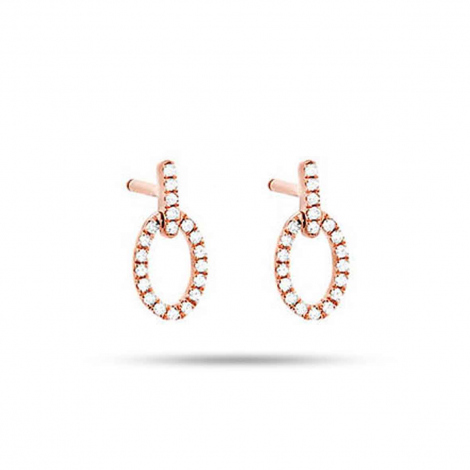 Boucles d'Oreilles Diamants